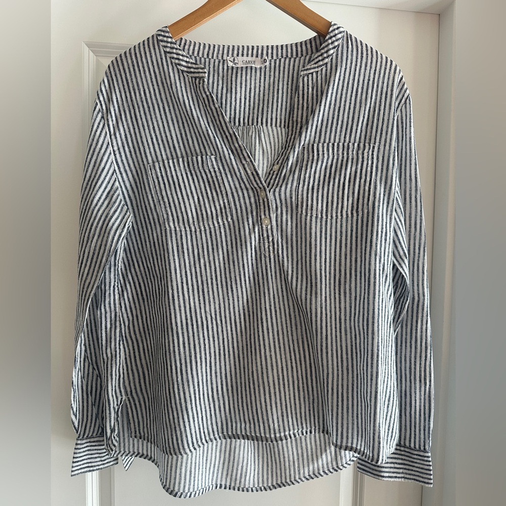 Carve Designs Dylan gauze top